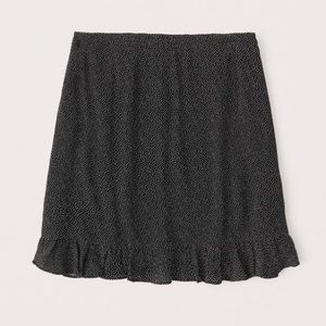 Abercrombie Ruffle Hem Mini Skirt